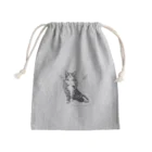 ノルエージャンフォレストキャット　Angel-ankhのノルエージャンフォレストキャット　angel　Angel Mini Drawstring Bag