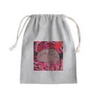 やみかわしょっぷ。のアクマんじゅう Mini Drawstring Bag