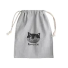 Illustrator Moca&Ram shopのネコのゲッティ/Getty Cat Mini Drawstring Bag