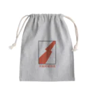 Rail Square の【鉄道標識シリーズ】架線終端標識(文字入り) Mini Drawstring Bag