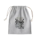 もりもりのボールペン画アイテム Mini Drawstring Bag