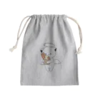 MochiMochi SHOPの白猫天使こむぎちゃん（ベーカリー） Mini Drawstring Bag