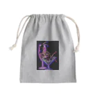 AKZの酒に溺れる夜の女 Mini Drawstring Bag