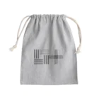 toitoi shopのogori 叶え星紋様(グレー) Mini Drawstring Bag