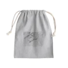 ★ 藤崎幾何 ★ illustrationの滑走 飛行機 Mini Drawstring Bag