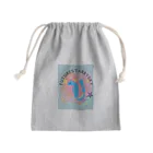 Future Starry Skyの青いドラゴン🐉 Mini Drawstring Bag