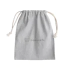 sayamoko_shopのしろくまモコちゃんロゴグッズ（ナチュラル） Mini Drawstring Bag