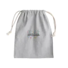 CARPE DIEMのくれよん文字 Mini Drawstring Bag