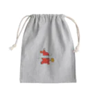 ねこのふともものおじの絵 Mini Drawstring Bag