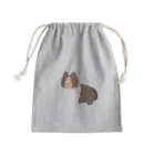 Kotetsu diary(SUZURI店)のゆるゆるシェルティ Mini Drawstring Bag