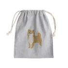 Kotetsu diary(SUZURI店)のゆるゆる柴犬 Mini Drawstring Bag