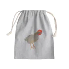 モルモルのお店の鶏 Mini Drawstring Bag