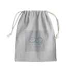 アダムとイブのりんごのFluffy Cloudy Mini Drawstring Bag