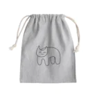 福猫山小屋の四足歩行ねこ Mini Drawstring Bag