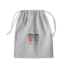 イラストレーター | 島田あやの赤鬼くんと青鬼くん Mini Drawstring Bag