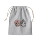 おととごと。深海生物とモルモットのお店のユメナマコとマッコウクジラ Mini Drawstring Bag