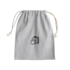 もりもりのにこやかなリュックくん Mini Drawstring Bag