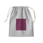 zenbu hormone no seiの藤色 Mini Drawstring Bag