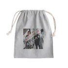 ミラくまのエスカレーターは、立ち止まって乗ろう Mini Drawstring Bag