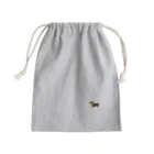 いぬのあしあとのドット絵ビーグル Mini Drawstring Bag