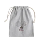 ⭐️HOSHIMI⭐️のアリ🐜とゴキブリ🪳と友達女 Mini Drawstring Bag