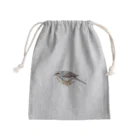 森図鑑の[森図鑑] ヒヨドリとツルウメモドキ Mini Drawstring Bag