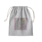 ショップAyanakko🧸のくまさんにキス Mini Drawstring Bag