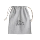 空想画学販売所のクマのキャンプ Mini Drawstring Bag