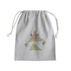 KidsArtの【子どもの絵】クリスマスツリー Mini Drawstring Bag