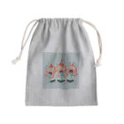 Dr.inkerzの三つ子ドリンカーズ Mini Drawstring Bag