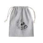 キッチンファラオのドクロフラワー Mini Drawstring Bag