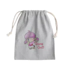 はりねずこのイラストのゲームオン！モモちゃん Mini Drawstring Bag