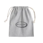 きしもとをんのうぉんしょうかい デジタルマーク シャドー Mini Drawstring Bag