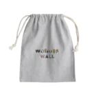 WONDER WALL の WW　WW ベーシック オリジナルロゴ  Mini Drawstring Bag