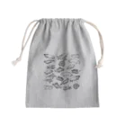 はんこや　ののの古生代のいきものたち Mini Drawstring Bag