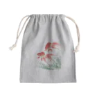 MUGEN ARTの二匹の金魚　小原古邨作品編集　日本のアートTシャツ＆グッズ Mini Drawstring Bag