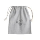 旦那画伯つま師匠の旦那画伯の飛ぶ鳥時代 Mini Drawstring Bag