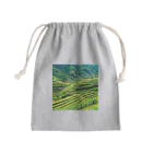 dolphineの日本の原風景　棚田 Mini Drawstring Bag