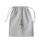 サウナの洋服屋さんのととのい合掌 Mini Drawstring Bag