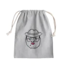 金剛力ぷりすけ像のブルーアイズ女スパイ田中ことこ Mini Drawstring Bag