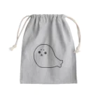 なでしこ@デザインのアザラシの赤ちゃん Mini Drawstring Bag