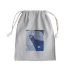 ぶたのたんこぶのうちゅうふくろう Mini Drawstring Bag