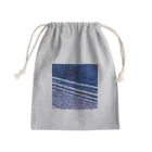 水草の波打ち際（夜） Mini Drawstring Bag