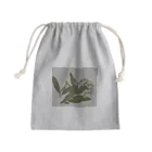 inakaen  いなか園の押し花『さんさ　しおん』 Mini Drawstring Bag