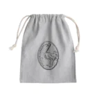 PALA's SHOP　cool、シュール、古風、和風、のStruthio camelus Mini Drawstring Bag