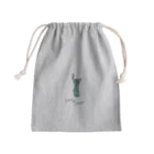 とある丸眼鏡の描き散らしのSTATUE OF LIBERTY_透明 Mini Drawstring Bag