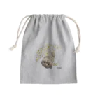 ゆきリンアート【保護猫活動 支援】の花傘ーるびちゃん Mini Drawstring Bag