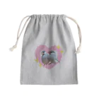 oikenokaeru3のラブラブンチョウ Mini Drawstring Bag