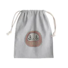 もな / monaのゆるだるま Mini Drawstring Bag