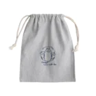 Manuとうみうしくんの【がいねん！うみうしくん】Self-assertion Mini Drawstring Bag